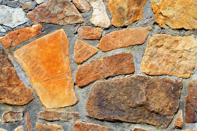 Wall of stones