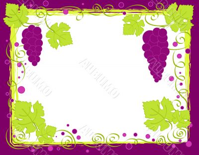 Grapes frame