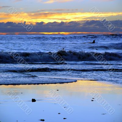 Sunset at CA beach