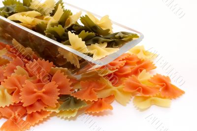Uncooked pasta