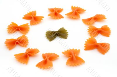 Uncooked pasta