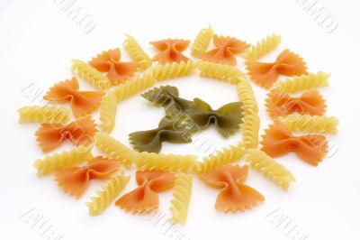 Uncooked pasta