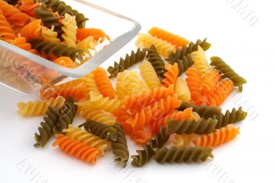 Uncooked pasta