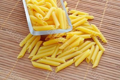 Uncooked pasta