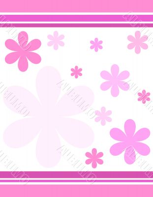 Flowers and stripes