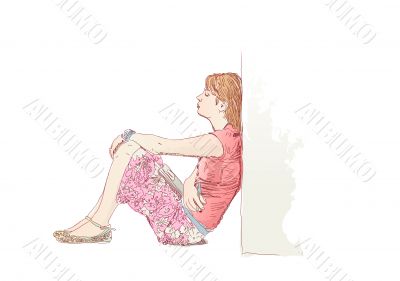 lonely  woman