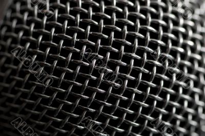 Steel grate background