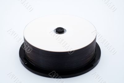 CDs stack of disks