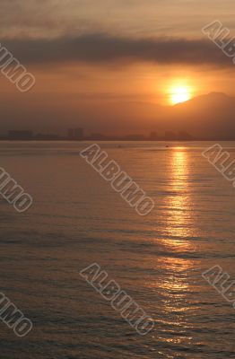 Sunrise over Puerta Vallarta