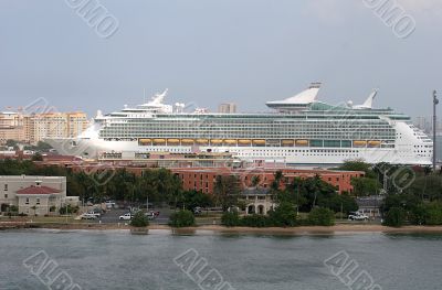 Cruise Ship in Port