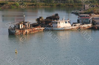 Junked Boats