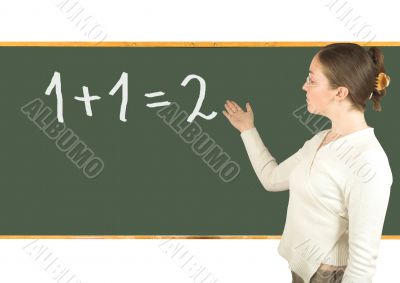 female beauty Teaching a lesson