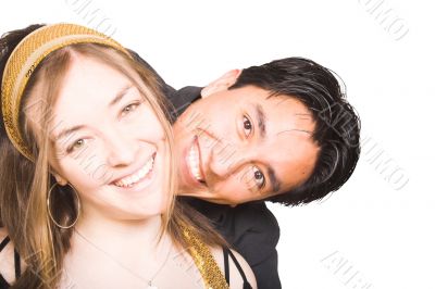 happy couple with big smile!