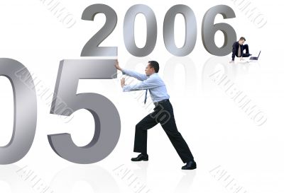 business new year - good bye 2005
