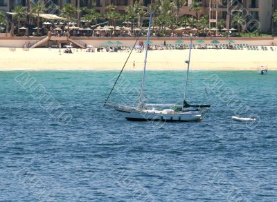 Sailboat at Beach