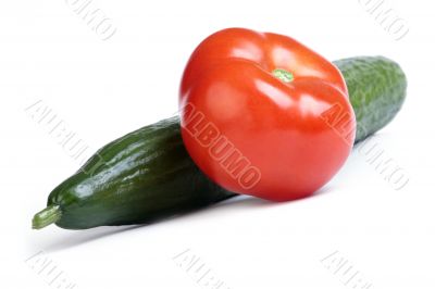 Cucumber & Tomato