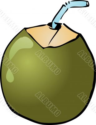 Young coconut