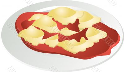 Ravioli illustration