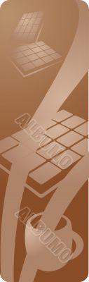 Hot chocolate beverage panel