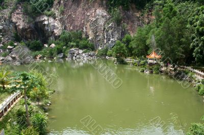 Chinese pagodas