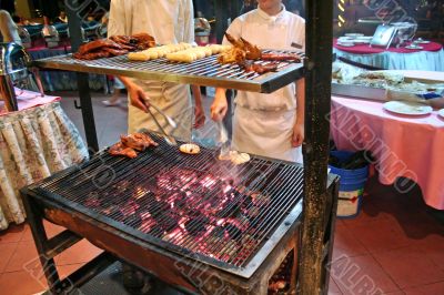 Hotel barbecue