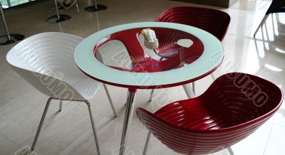 Modern cafe