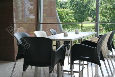 Modern cafe