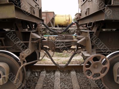Coupled cars