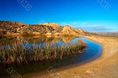 Lake at winter