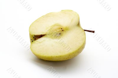 Half Apple, isolated