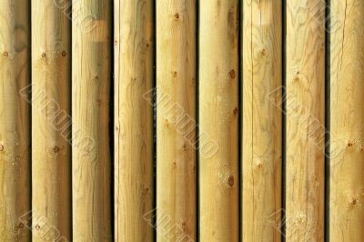 Details of the wood wall