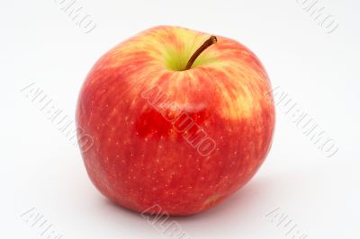 Red apple isolated