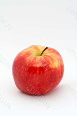 Red apple isolated