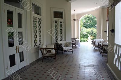Tropical colonial architectur