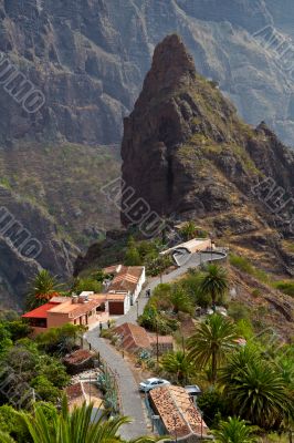 Canary Islands village