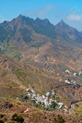 Canary Islands village
