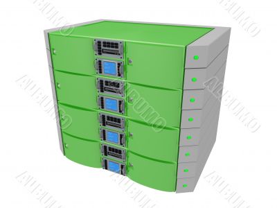 Twin Server - Green