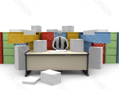 Office Moments - Endless Paperwork #1