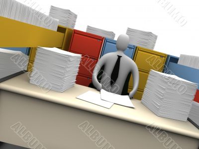 Office Moments - Endless Paperwork #2