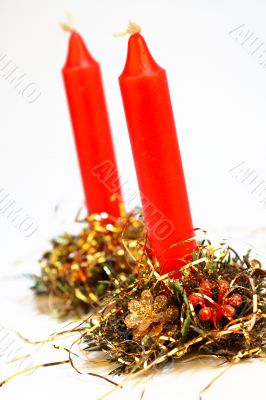 Christmas candles