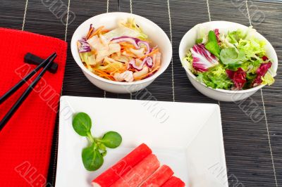 Salad of vegetables