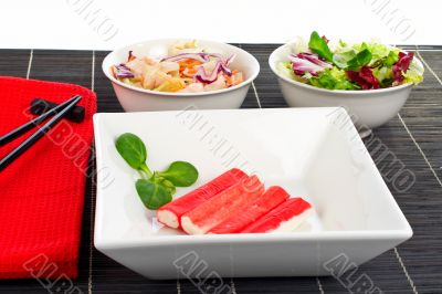 Salad of vegetables