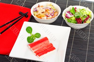 Salad of vegetables