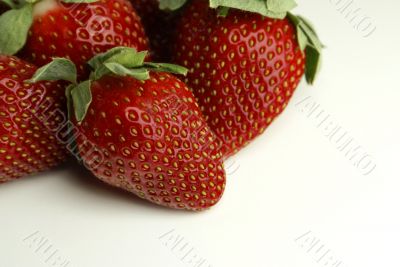 Strawberries Macro