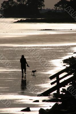 Beach Silhouette