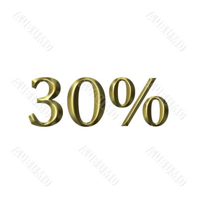 30 percent