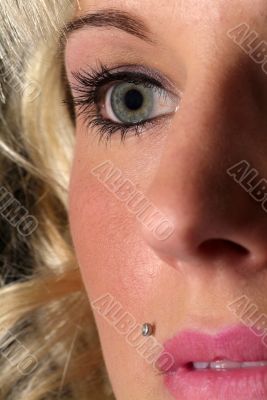face of woman