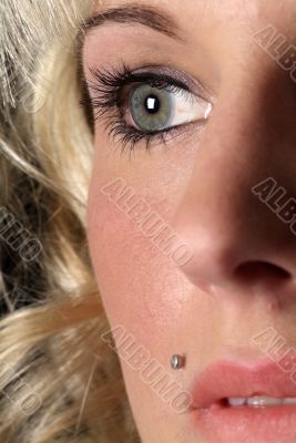 face of woman
