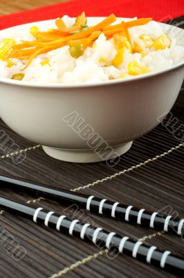 Salad of rice