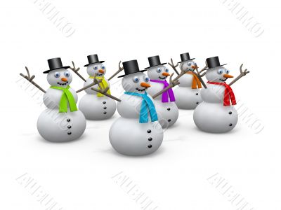 Holidays - Snowmen #2